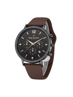 Daniel Hechter - Men Paris Picpus Black Dial Analog Watch - DHM1045 (M)