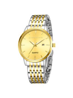 Giordano - Men Quartz Gold Dial Analog Watch - GZ-50169 (M)