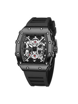 Giordano - Men Skeleton Design Black Dial Analog Watch - GZ-50180 (M)