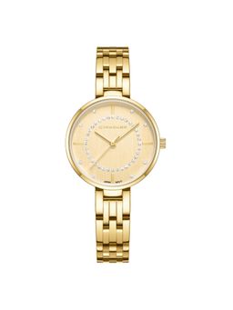 Giordano - Women Stylish Gold Dial Analog Watch - GZ-60077 (M)