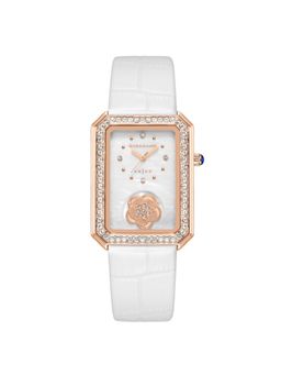 Giordano - Women Arias White Dial Analog Watch - GZ-60174 (M)