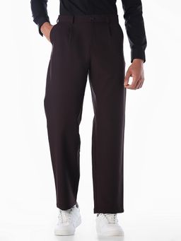 Jack & Jones - Men Regular Fit Brown Trouser