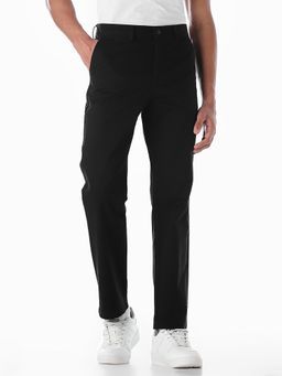 Jack & Jones - Men Regular Fit Black Trouser