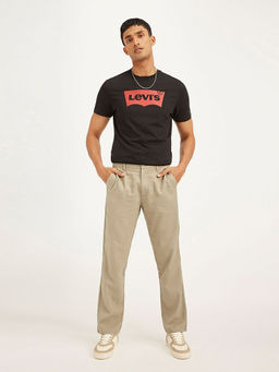 Levi's - Men's Beige Straight Fit Chinos