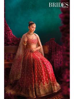 Sheetal Batra - Hot Pink Lehenga with Blouse and Dupatta