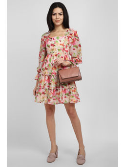 Allen Solly - Women Multi-Color Printed Casual Dress