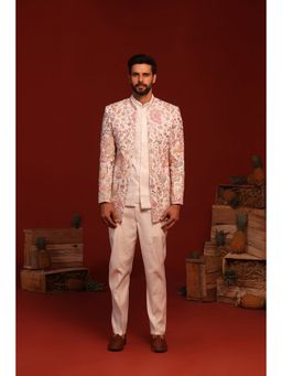 KALPRAAG - Rama Ivory Kurta and Pant with Coat