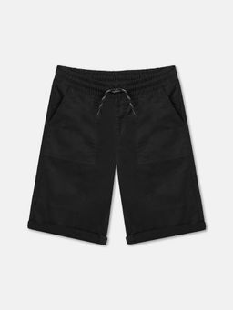 R&B - Cotton Relaxed Fit Elastic Waist Clean Hem Boys Shorts