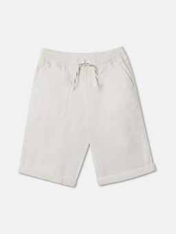 R&B - Cotton Relaxed Fit Elastic Waist Clean Hem Boys Shorts