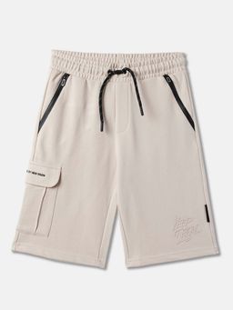 R&B - Cotton Blend Relaxed Fit Drawstring Waist Cargo Style Boys Shorts