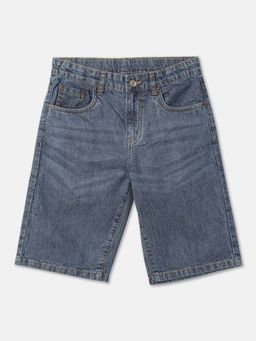 R&B - Cotton Regular Fit Mid Waist Clean Hem Boys Shorts