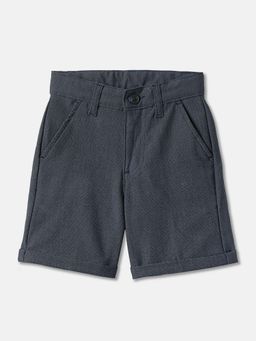 R&B - Polyester Relaxed Fit Mid Waist Clean Hem Boys Shorts