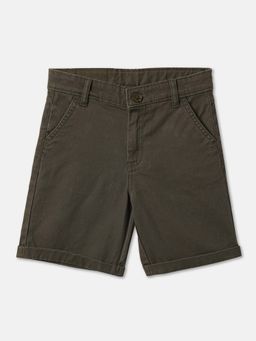 R&B - Cotton Relaxed Fit Mid Waist Clean Hem Boys Shorts