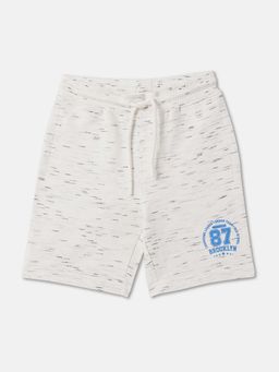 R&B - Cotton Relaxed Fit Elasticated Waist Melange Knit Boys Shorts