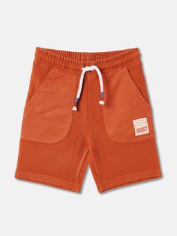 R&B - Cotton Relaxed Fit Elastic Waist Clean Hem Boys Shorts