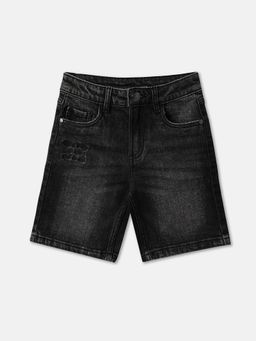 R&B - Cotton Regular Fit Mid Waist Clean Hem Boys Shorts