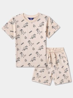 R&B - Cotton Printed Boys T-shirt and Shorts