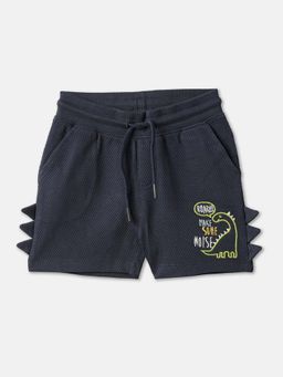 R&B - Cotton Relaxed Fit Drawstring Waist Clean Hem Boys Shorts