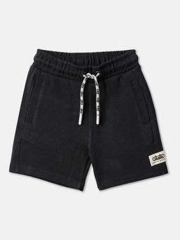 R&B - Cotton Relaxed Fit Elastic Waist Clean Hem Boys Shorts