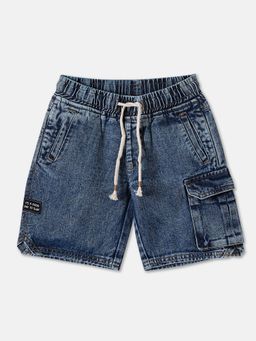 R&B - Cotton Regular Fit Mid Waist Basic Hem Boys Shorts