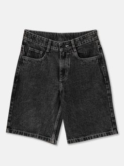 R&B - Cotton Regular Fit Mid Waist Clean Hem Boys Shorts