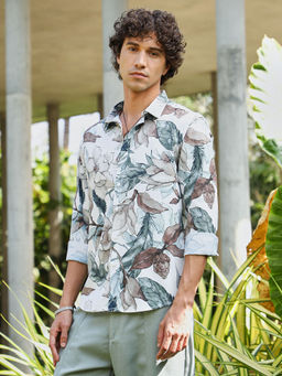 Campus Sutra - Men Multi-Color Printed Casual Shirt