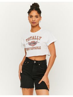 TALLY WEiJL - White Knit Top
