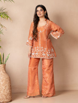 Label S4U - Rust Embroidered Co-Ord Set