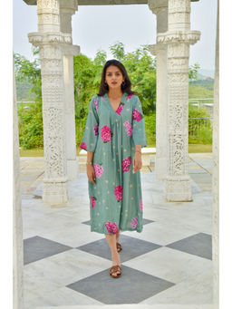 Oodeypore - Feronia Floral Printed Dress