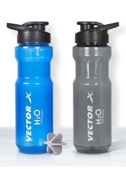 Vector X - H2O Shaker Bottle Sipper for Protein Shake Gym Sipper Pack of 2 (700 ml)