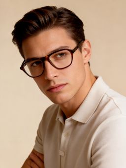IDEE - Square ID1707C3FR Brown Medium Eyeglass Frames