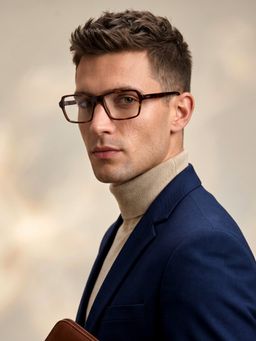 IDEE - Rectangle ID1706C3FR Brown Medium Eyeglass Frames