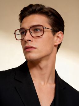 IDEE - Rectangle ID1762C4FR Brown Medium Eyeglass Frames