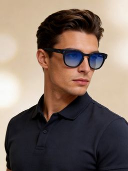 IDEE - S2817 C6P 50 Blue Lens Sunglasses for Men (50)