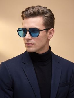 IDEE - IDS2906C1SG - UV Protected Solid Sunglasses for Men (59)