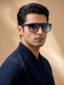 IDEE - IDS3032C4SG - UV Protected Gradient Mirror Sunglasses for Men (56)