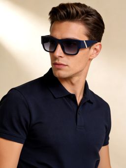 IDEE - Grey Square 100% Uv Protected Sunglasses For Men Size 54