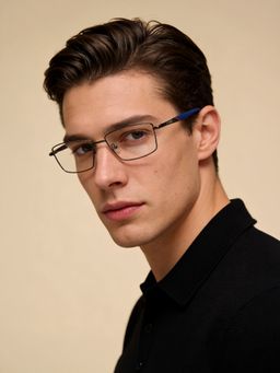IDEE - Grey Full Rim Rectangular shaped eyewear for Men (ID2093C6FR) (53)