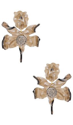 Lele Sadoughi - Crystal Lily Earrings