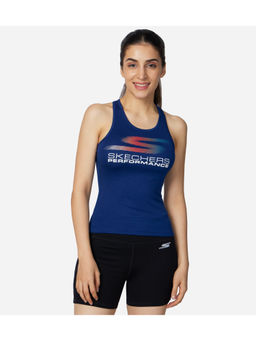 SKECHERS - Woelite Singlet Tank Top Blue