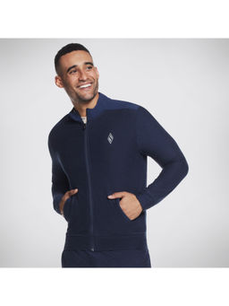 SKECHERS - Full Zip Knit Asia Spec Jacket Navy Blue