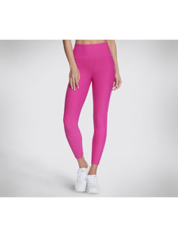 SKECHERS - Goflex Rib Fl Hw Tights Pink