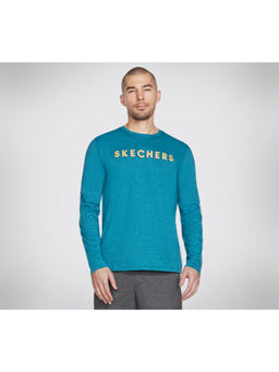 SKECHERS - Delta L/S Tee T-Shirt Blue
