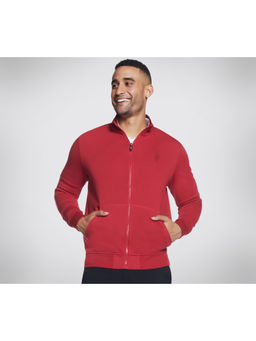 SKECHERS - The Hoodless Hoodie Gowalk Ev Jacket Red