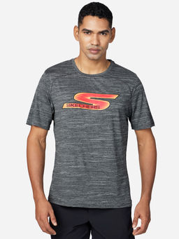 SKECHERS - On The Road Head Start Tee T-Shirt Grey