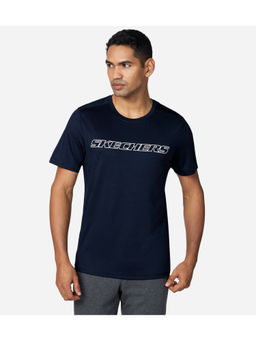 SKECHERS - Godri Air Logo T-Shirt Navy Blue