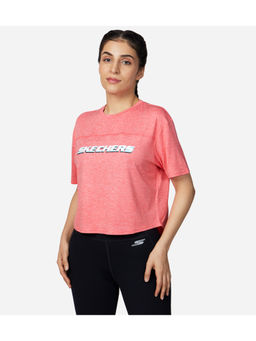 SKECHERS - Block Tee T-Shirt Peach