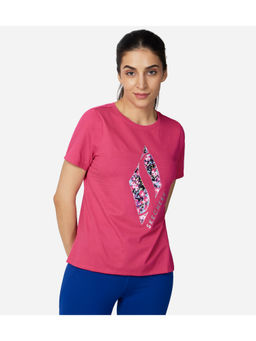 SKECHERS - Fantasy Fields Diamond Logo T-Shirt Red