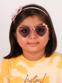 DukieKooky - Blue Polarized and Uv Protected Cat-Eye Sunglass (3-12 Years)