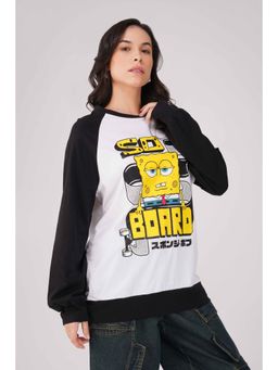 The Clothing Factory - SpongeBob: So Board Printed Oversized T-Shirt